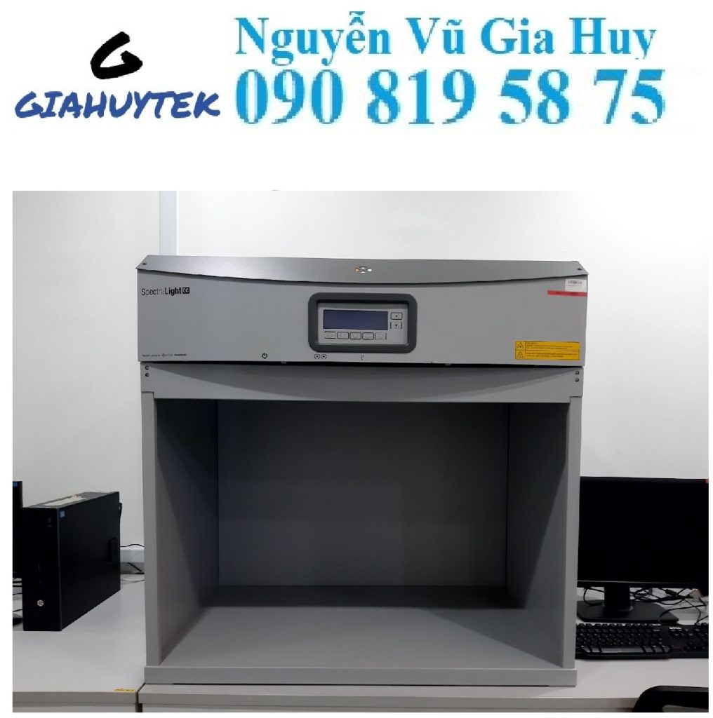 Tủ so màu Spectralight QC kiểm tra và so sánh màu sắc